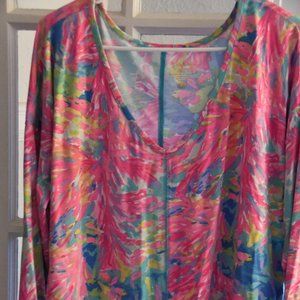 Lilly Pulitzer Luxletic Large Shirt